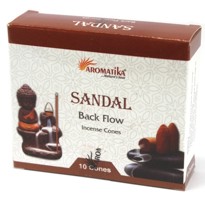 Aromatica Backflow Incense Cones - Sandalwood Aromatica Backflow Incense Cones - Sandalwood