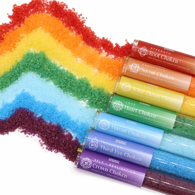 Chakra Bath Salt - Gift Pack of 7 Chakra Bath Salt - Gift Pack of 7