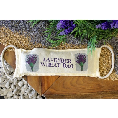 Natural Cotton Wheat Bags - Lavender Natural Cotton Wheat Bags - Lavender