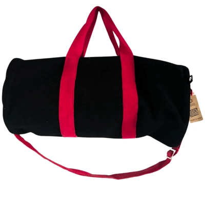 Don't Quit Gym Bag - Black - Cherry Pink Handle Don't Quit Gym Bag - Black - Cherry Pink Handle