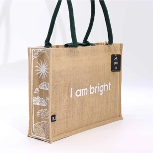 Hop Hare Jute Big Bag - I am..