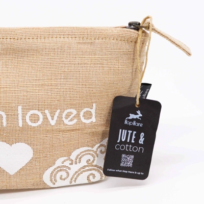 Hop Hare Pouch - I am Loved Hop Hare Pouch - I am Loved