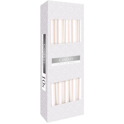 10x Taper Candle - Pearl 10x Taper Candle - Pearl