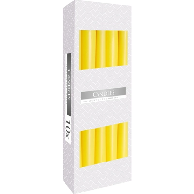 10x Taper Candle - Yellow 10x Taper Candle - Yellow