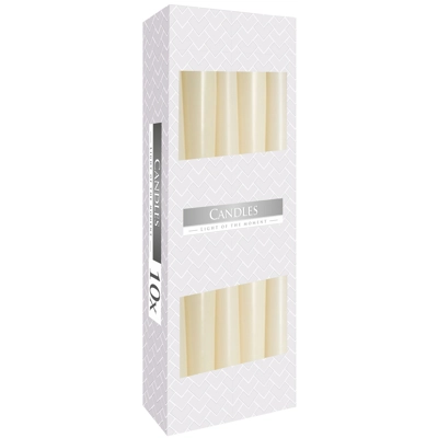 10x Taper Candle - Ivory 10x Taper Candle - Ivory