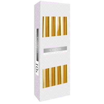 10x Taper Candle - Gold 10x Taper Candle - Gold