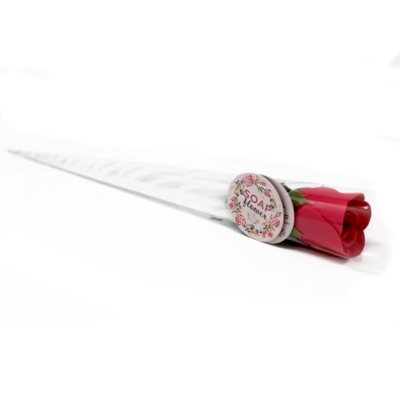 Soap Flower - Small Red Rose Soap Flower - Small Red Rose