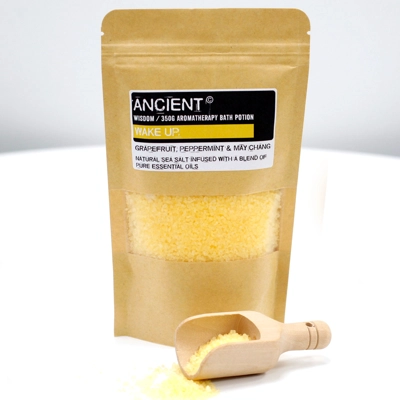 Aromatherapy Bath Potion in Kraft Bag 350g - Wake Up Aromatherapy Bath Potion in Kraft Bag 350g - Wake Up