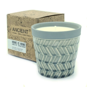Home is Home Candle Pot..