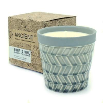 Home is Home Candle Pots - Vintage Garden Home is Home Candle Pots - Vintage Garden
