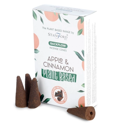 Plant Based Backflow Incense Cones - Apple & Cinnamon Plant Based Backflow Incense Cones - Apple & Cinnamon