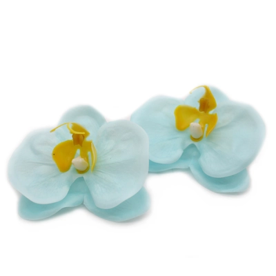 10x Craft Soap Flower - Paeonia - Blue 10x Craft Soap Flower - Paeonia - Blue