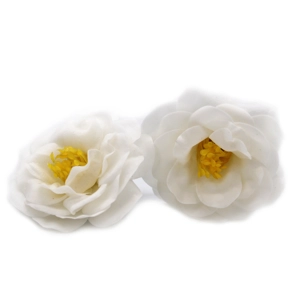 10x Craft Soap Flower - Came..