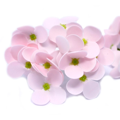 10x Craft Soap Flowers - Hyacinth Bean - Pink 10x Craft Soap Flowers - Hyacinth Bean - Pink