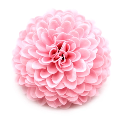 10x Craft Soap Flower - Small Chrysanthemum - Light Pink