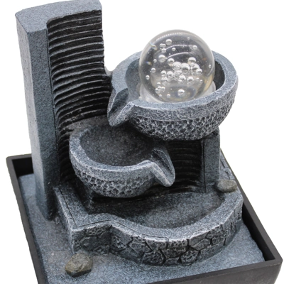Tabletop Water Feature - 18cm - Relaxing Pouring Pots Tabletop Water Feature - 18cm - Relaxing Pouring Pots