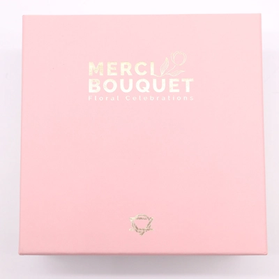 Square Box - Baby Blessings - Pinks Square Box - Baby Blessings - Pinks