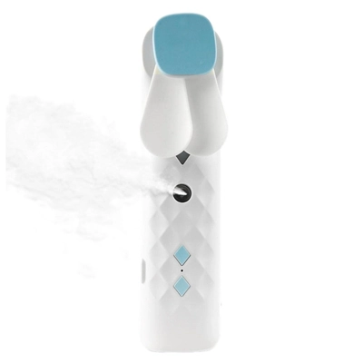 White Nano Mist Face Fan & Spray - USB chargeable