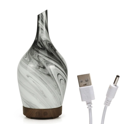 Aroma Atomiser - Glass Abstract Grey USB Aroma Atomiser - Glass Abstract Grey USB