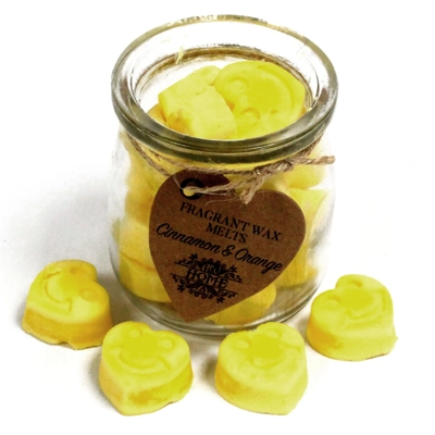 Soywax Melts Jar - Cinnamon & Orange Soywax Melts Jar - Cinnamon & Orange