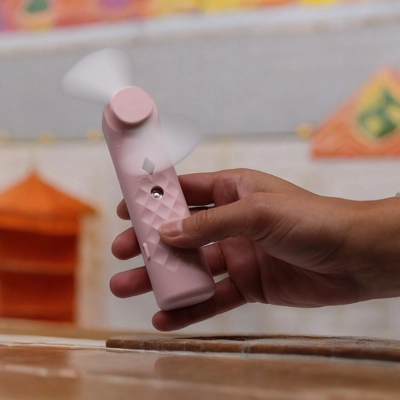 Pink Nano Mist Face Fan & Spray - USB chargeable Pink Nano Mist Face Fan & Spray - USB chargeable