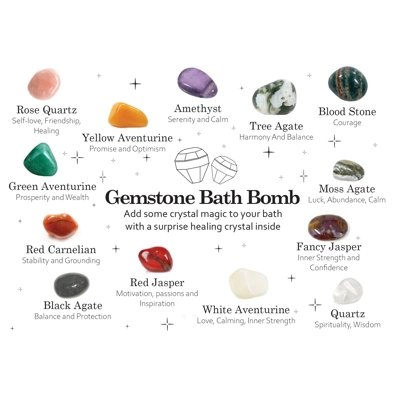 Gemstone Bath Bomb - Mistress Fragrance