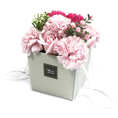 Soap Flower Bouquet - Pink Rose & Carnation Soap Flower Bouquet - Pink Rose & Carnation