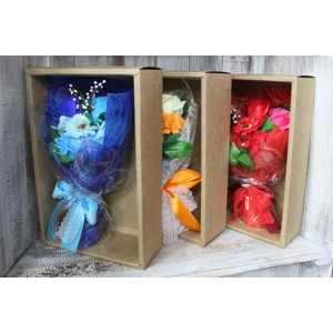 Boxed Hand Soap Flower Bouqu..