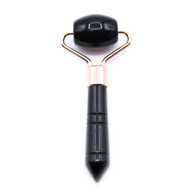 Gemstone Mini Roller - Black Obsidian Gemstone Mini Roller - Black Obsidian