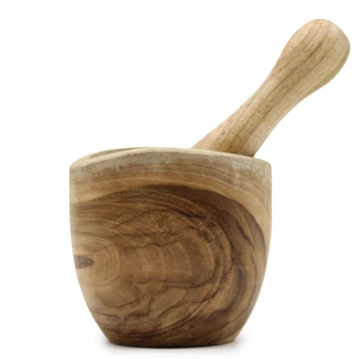 Ergo Teak Pestel & Mortar Small