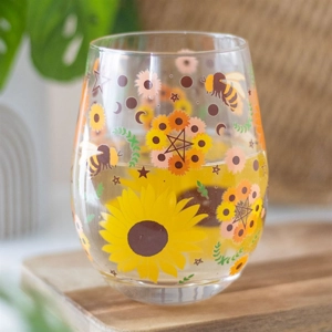 Bee Radiant Print Stemless G..