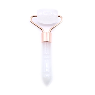 Gemstone Mini Roller - Rock Quartz Gemstone Mini Roller - Rock Quartz