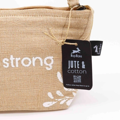Hop Hare Pouch - I am Strong Hop Hare Pouch - I am Strong