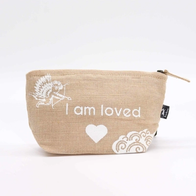 Hop Hare Pouch - I am Loved Hop Hare Pouch - I am Loved