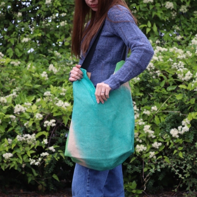 Soft Blend Shoulder Tote - Teal Soft Blend Shoulder Tote - Teal