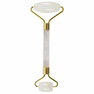 Gemstone Face Roller - Rock Quartz Gemstone Face Roller - Rock Quartz
