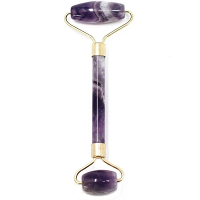 Gemstone Face Roller - Amethyst Gemstone Face Roller - Amethyst