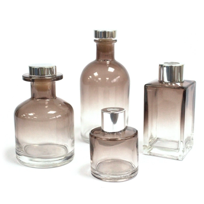 100 ml Square Long Reed Diffuser Bottle - Charcoal