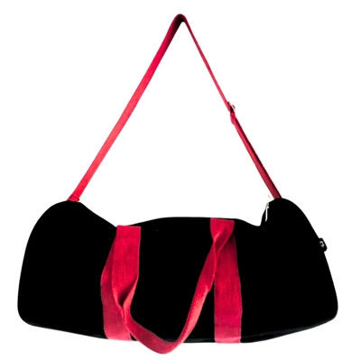 Don't Quit Gym Bag - Black - Cherry Pink Handle Don't Quit Gym Bag - Black - Cherry Pink Handle