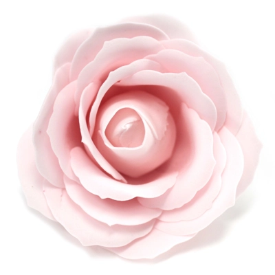 10x Craft Soap Flowers - Lrg Rose - Pink 10x Craft Soap Flowers - Lrg Rose - Pink