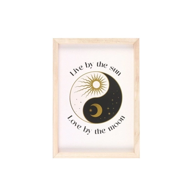 Yin Yang Framed Wall Art Print Yin Yang Framed Wall Art Print
