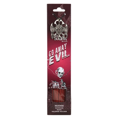 Go Away Evil Incense Sticks with Holder Go Away Evil Incense Sticks with Holder
