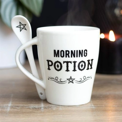 Morning Potion Mug and Spoon Set Morning Potion Mug and Spoon Set