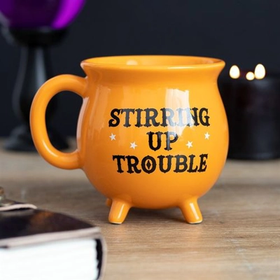 Stirring Up Trouble Cauldron Mug Stirring Up Trouble Cauldron Mug