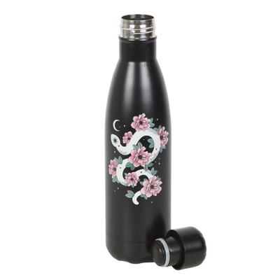 Floral Snake Metal Water Bottle Floral Snake Metal Water Bottle
