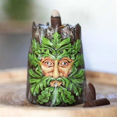 Spirit of the Trees Green Man Backflow Incense Burner Spirit of the Trees Green Man Backflow Incense Burner