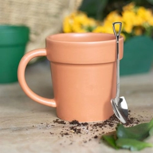Plain Plant Pot Ceramic Mug ..