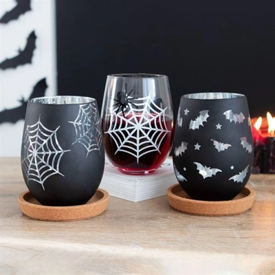 Bat Stemless Wine Glass Bat Stemless Wine Glass