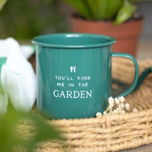 Find Me in the Garden Enamel..