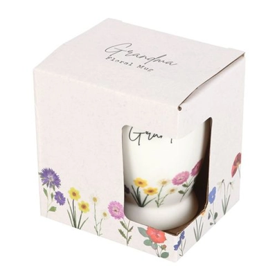 Grandma Wildflower Pedestal Mug Grandma Wildflower Pedestal Mug